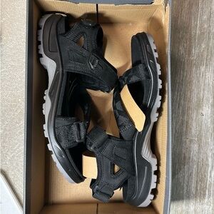 Ecco Black Men's Sandals